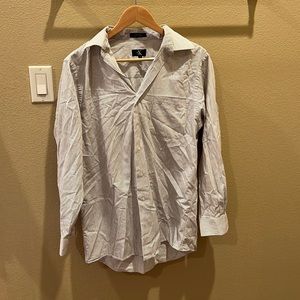 Calvin Klein black striped dress shirt